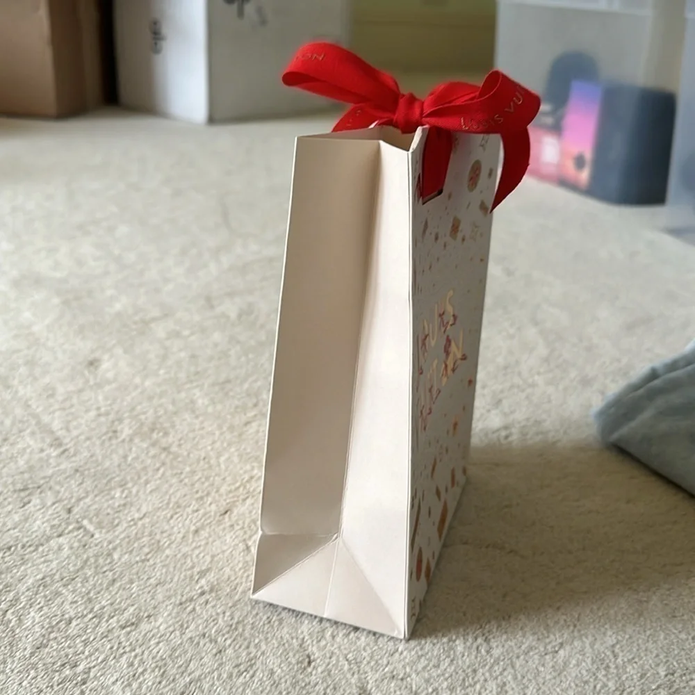 Louis Vuitton Holiday Shopping Bag with Bow